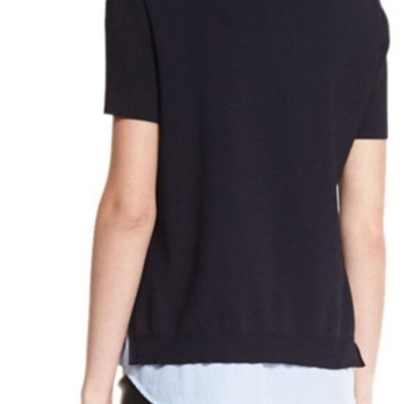 Alice + Olivia Iva Navy Top Size XS - Picture 4 of 4